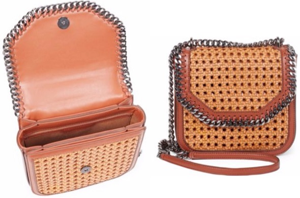 Wicker Basket Crossbody Handbag