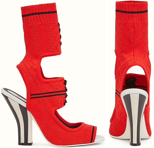 Favorite Red Sandal Boots Fendi