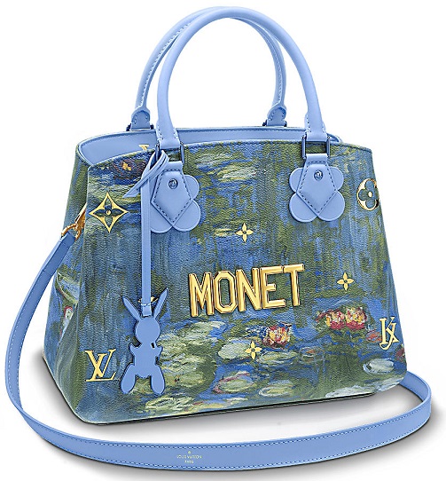 Louis Vuitton Montaigne MM Monet Handbag