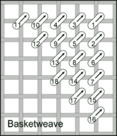 basketweave tent stitch