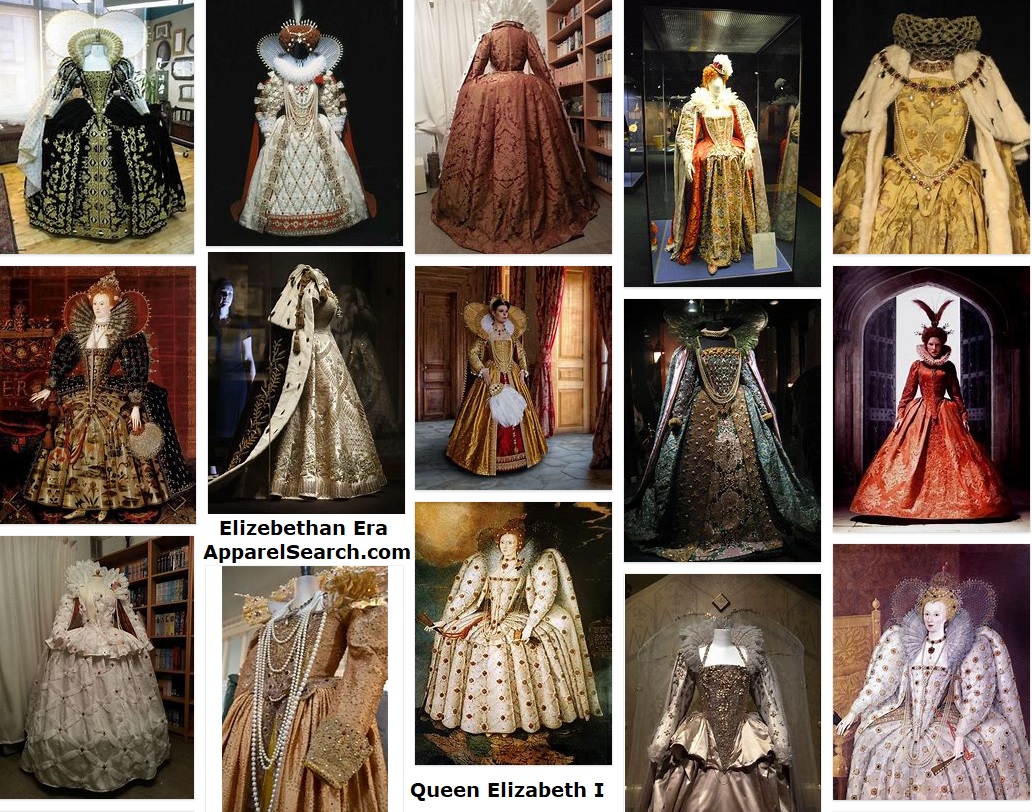 Elizabethan Era Fashion Queen Elizabeth