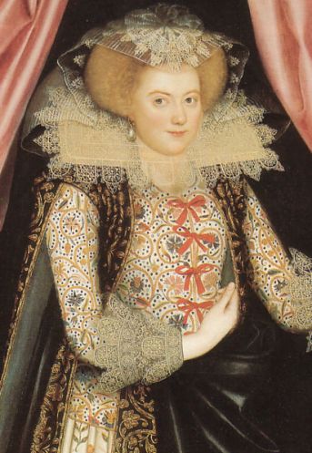 Embroidered Linen Jacket - example of Jacobean Embroidery