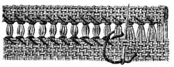 ladder hemstitch