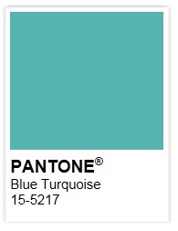 Blue Turquoise Fashion Color 2005