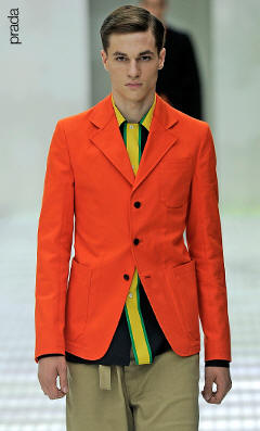 men's fashion color 2010 carrot orange