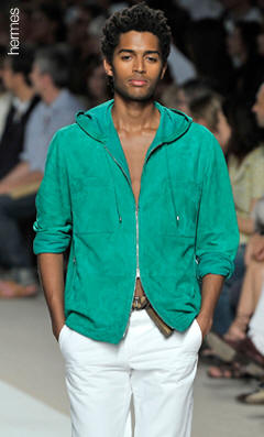 men's fashion color 2010 marine green