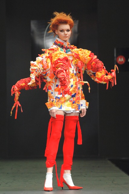 Egor Zaitsev at Russian Fashion Week 2005