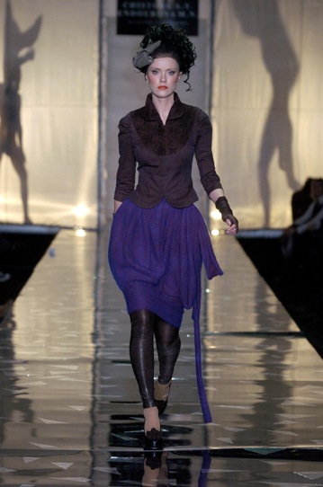 Christova&Endourova at Russian Fashion Week March 2006