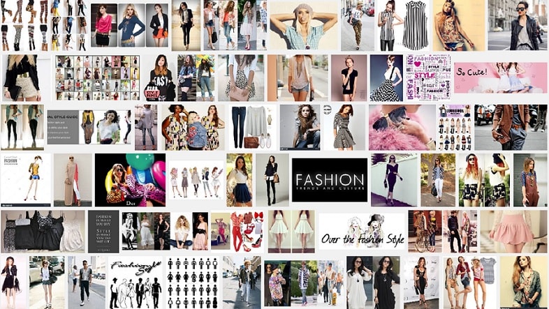 Apparel Search Photo Collage