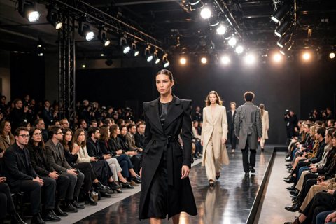 Fashion week runway show