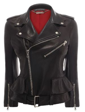 Alexander McQueen Leather Jacket 2013