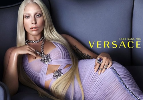 Lady Gaga Versace Advertisement