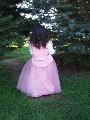 Princess of Fashion at 4 years