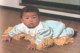 Baby Mops Clean Floors