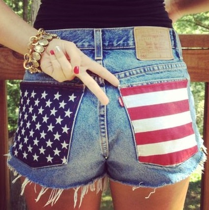 American Flag of Peace