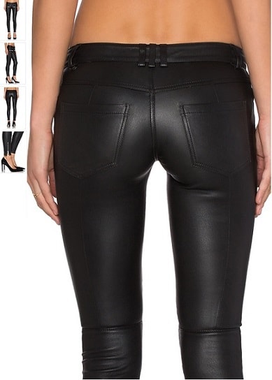 Black Leather Pants