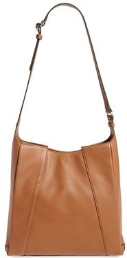 Brown Leather Hobo Bag
