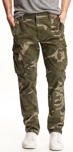 Men's Camo Cargo Pants