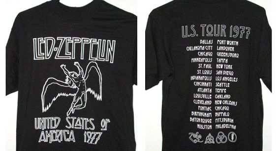 Concert Tour T-shirt