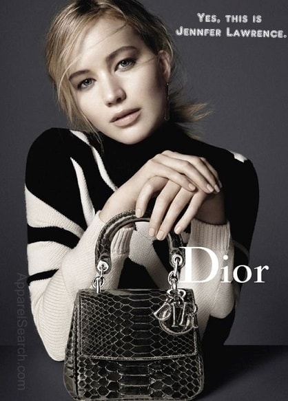 Jennifer Lawrence with Dior Handbag