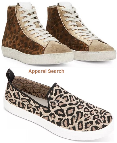 Leopard Print Sneakers