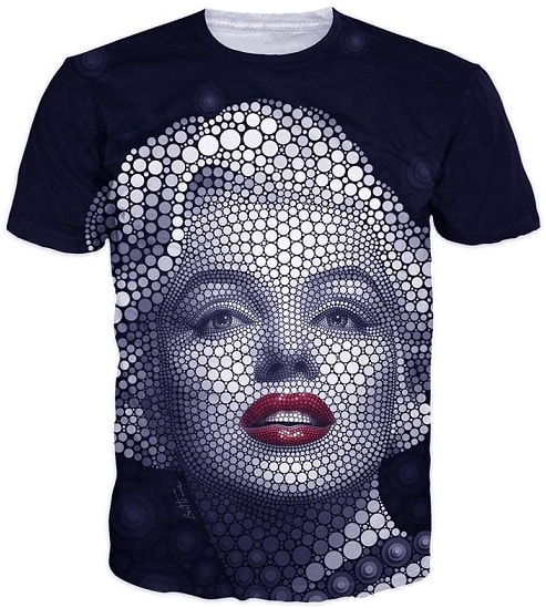 Novelty T-shirt Marilyn Monroe