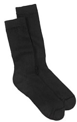 Men's Black Crew Socks