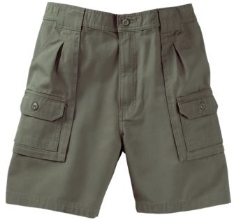 Men's Olive Cargo Shorts