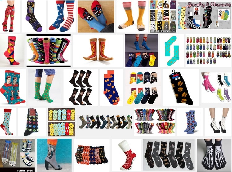 Novelty Sock Styles