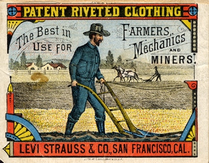 levi strauss patent