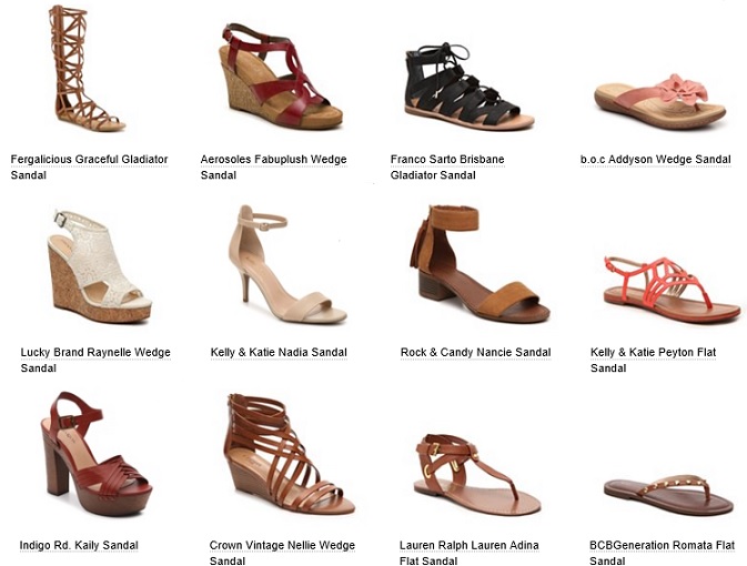 Aggregate 128+ types of sandals with pictures super hot - netgroup.edu.vn