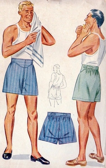 Yoke front hot sale boxer shorts