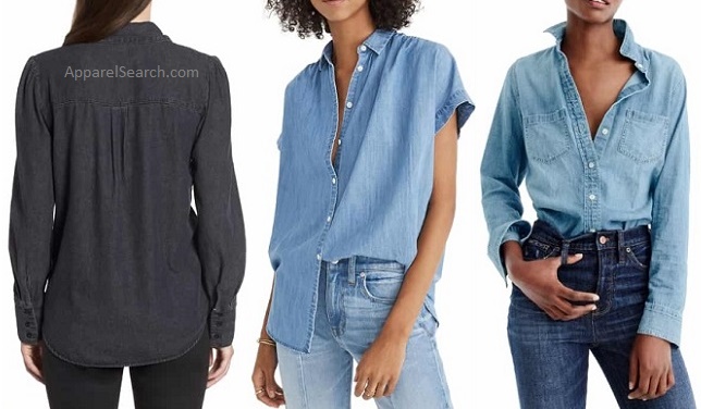 Women's Denim Shirt Styles