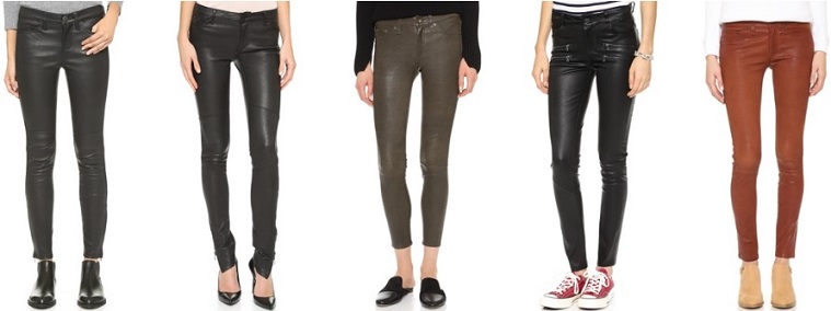 Women's Leather Pants