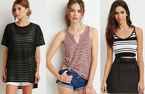 Women's Striped Shirts