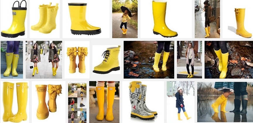 Yellow Rain Boots