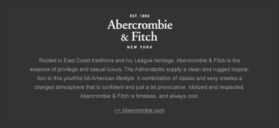 abercrombie and fitch company profile