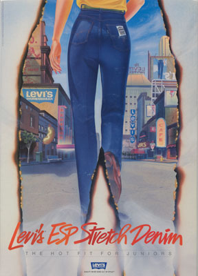 when did levi strauss invented jeans