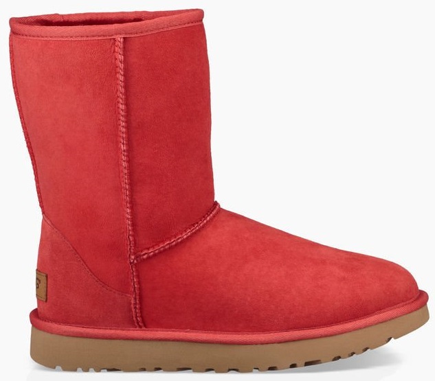 ribbon red ugg boots