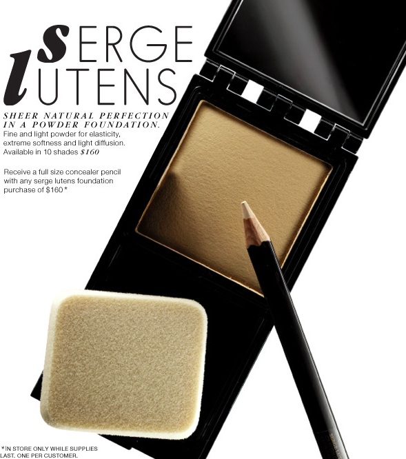 Serge Lutens Natural Perfection in Powder Foundation at Barneys