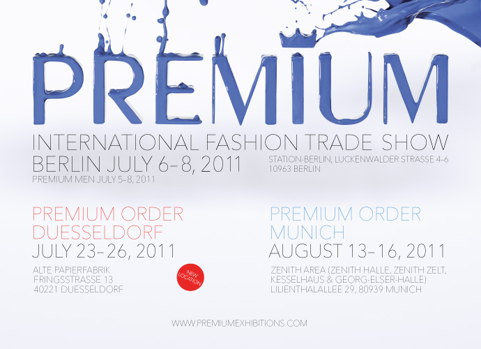 Premium International Fashion Trade Show Berlin July 2011