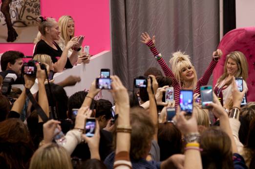 Betsey Johnson at MAGIC February 2012