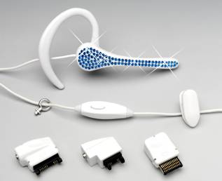 crystal headsets - fashion accessories