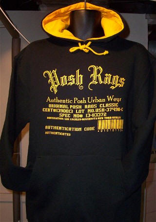 Posh Clothing - posh rags sweatshirt