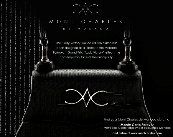 Grand Prix Clutch Handbag : Mont Charles De Monaco