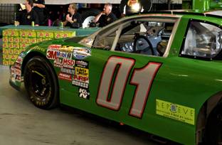 The Sun-drop sponsored JD Motorsport's 01 Chevrolet Impala with REPREVE�