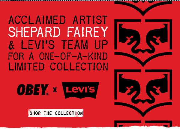 Shepard Fairey Limited Collection Levi's