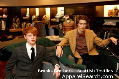 Scottish Textiles - Brooks Brothers October 2011