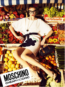 MOSCHINO CHEAP AND CHIC BEAUTYFOOD AT THE BOUTIQUE
