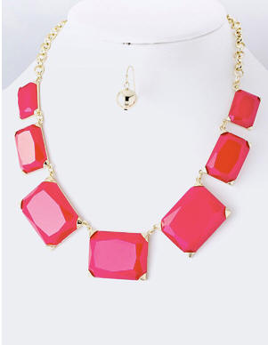 Valentines Day Red Necklace